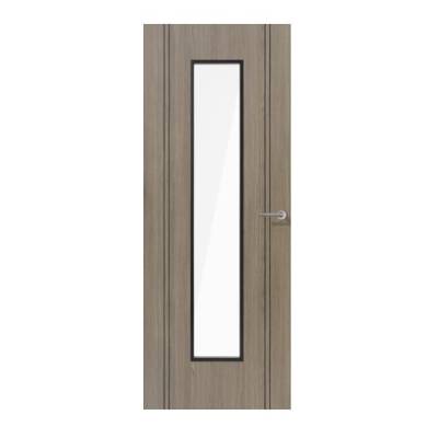 Light Grey Monaco Laminated Glazed Pre-Finished Internal Doo...